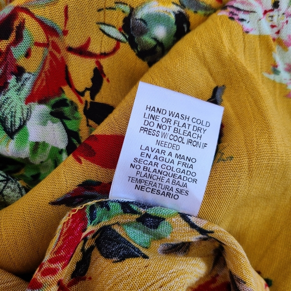 Floral yellow dress - Picture 9 of 10